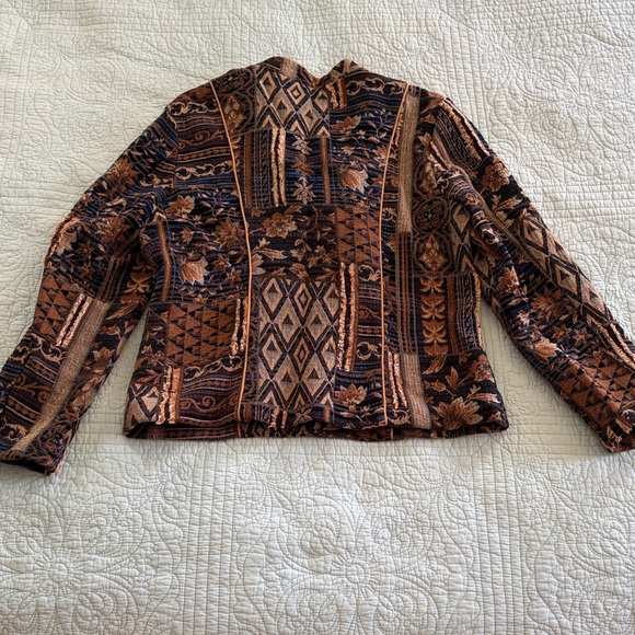 Bohemian Patterned Jacket - Picture 4 of 6